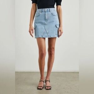 Rails Laurel Cargo Mini Jean Skirt, size 27